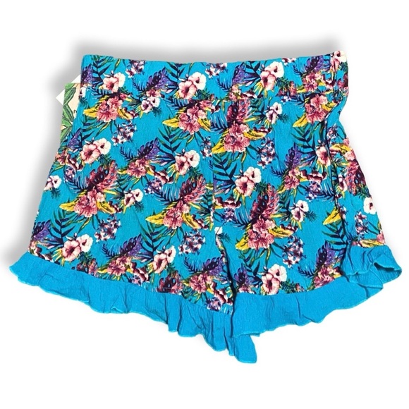 Vintage Self Esteem Floral Shorts - New with Tags (Large) - Picture 2 of 2